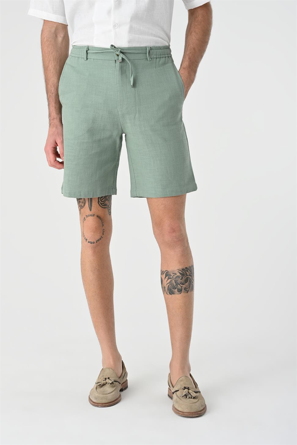 شورت الخصر المطاطي للرجال