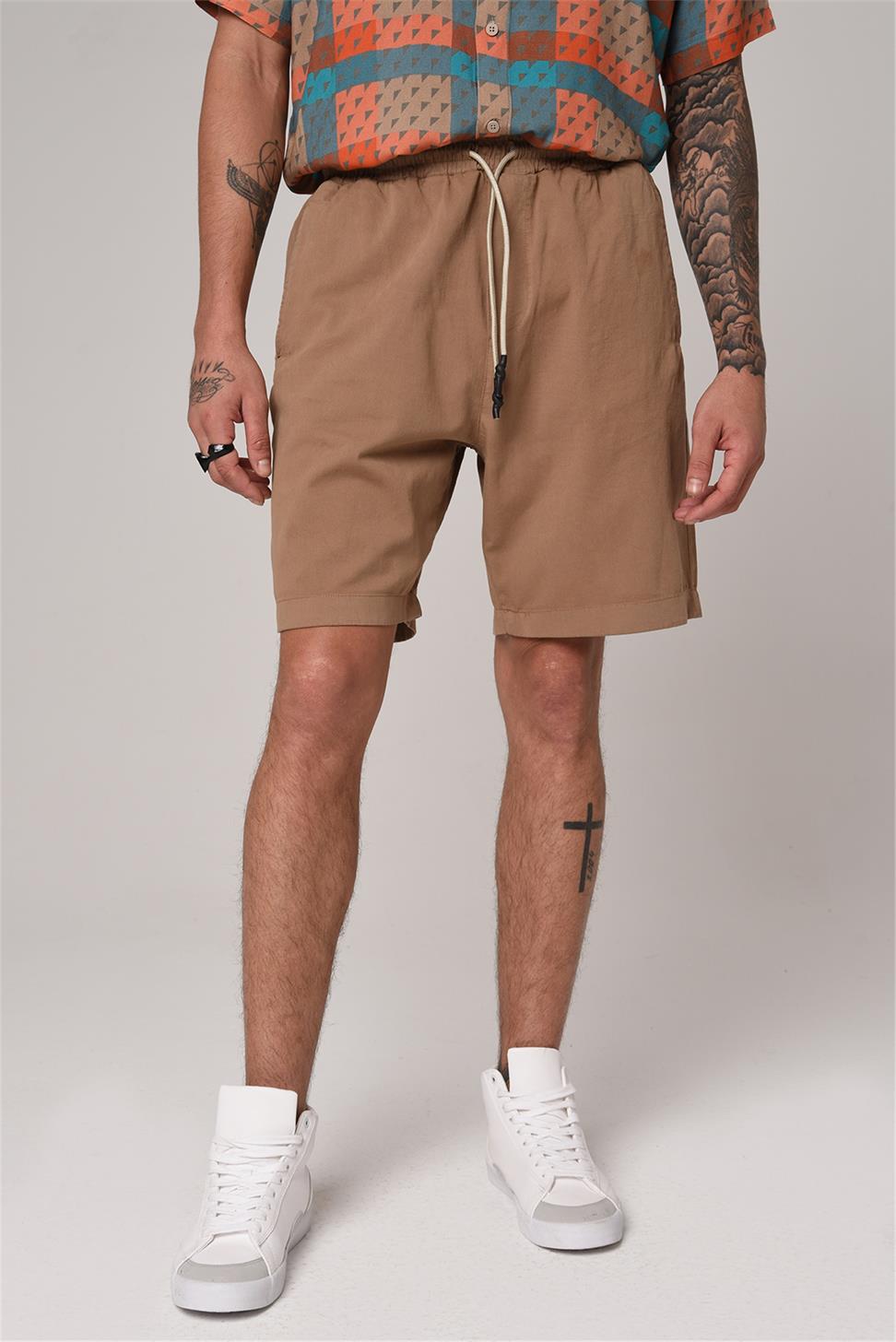 شورت خصر مطاطي