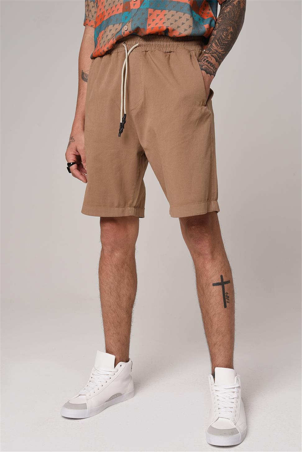 شورت خصر مطاطي