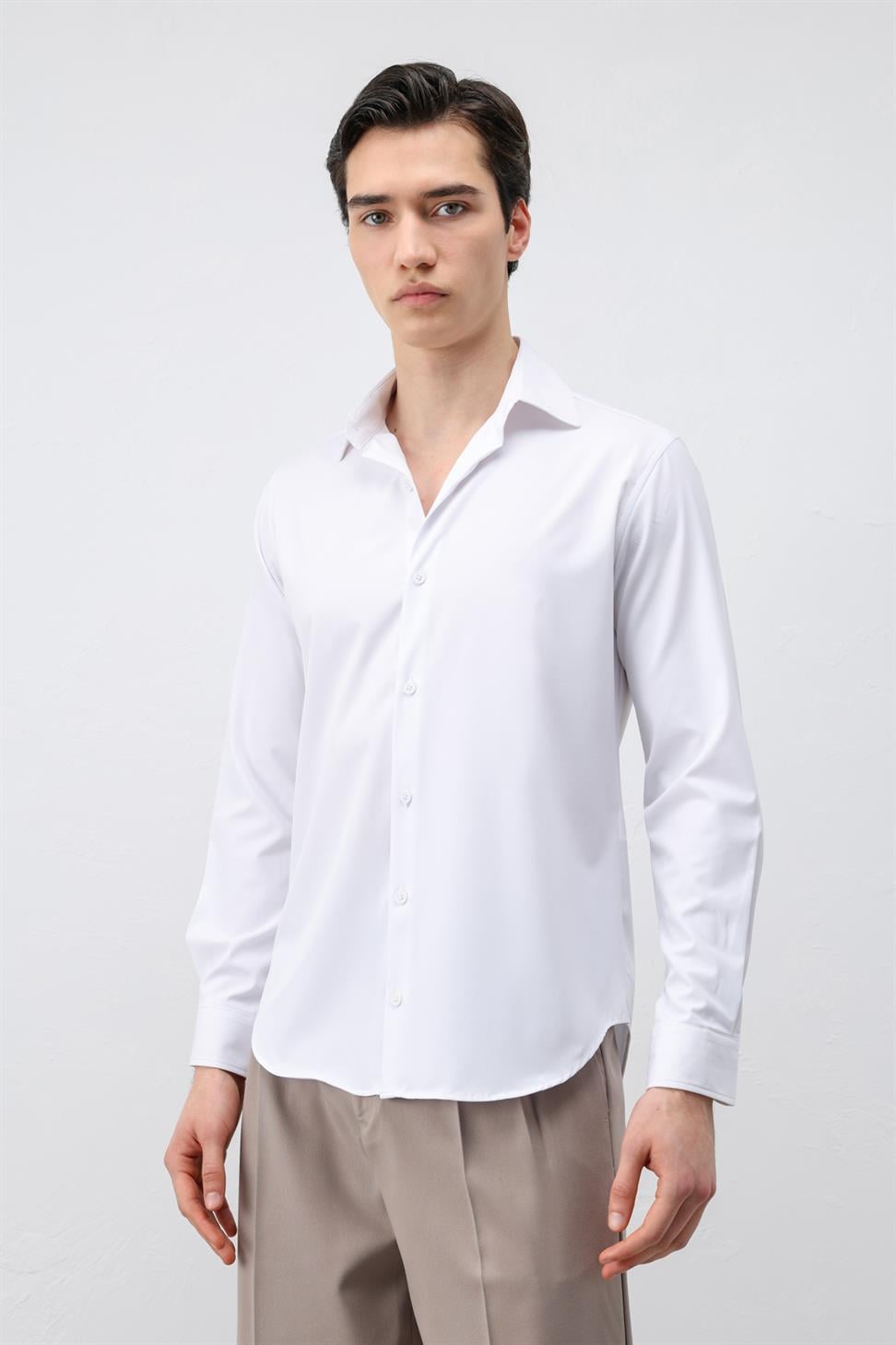قميص رجالي من طراز Comfort Slim