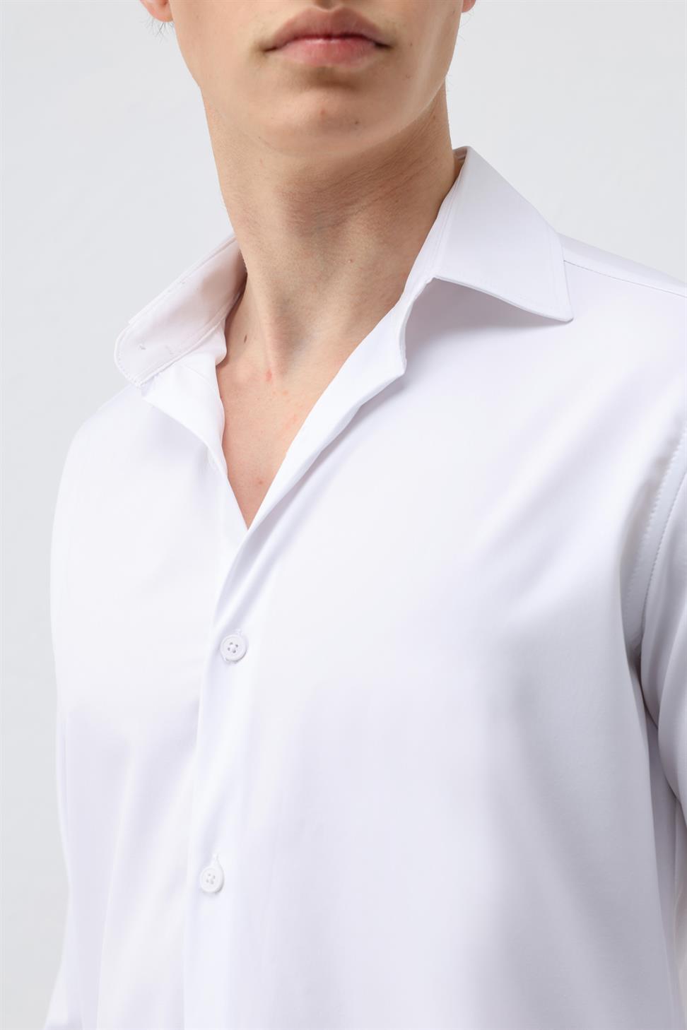 قميص رجالي من طراز Comfort Slim