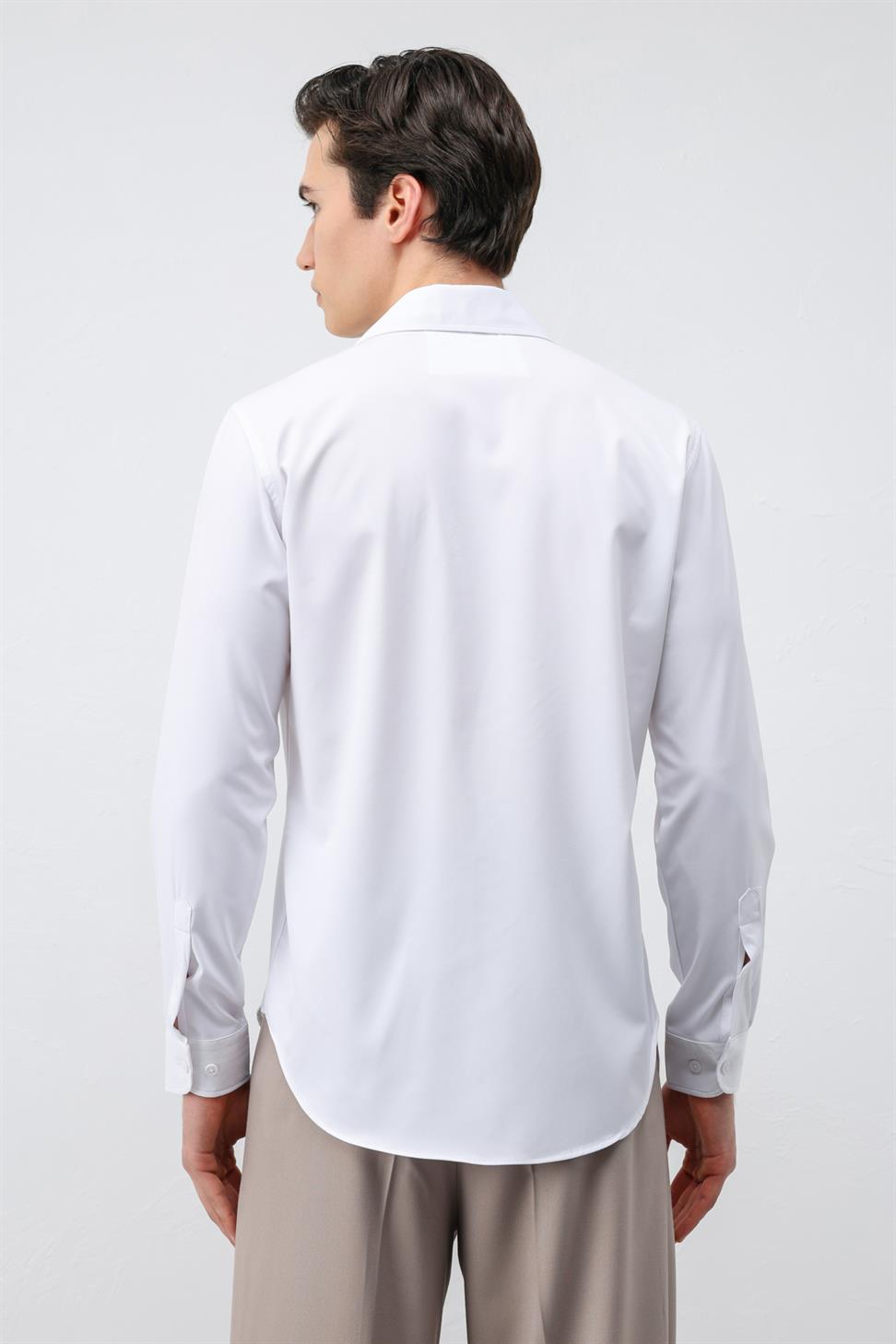 قميص رجالي من طراز Comfort Slim