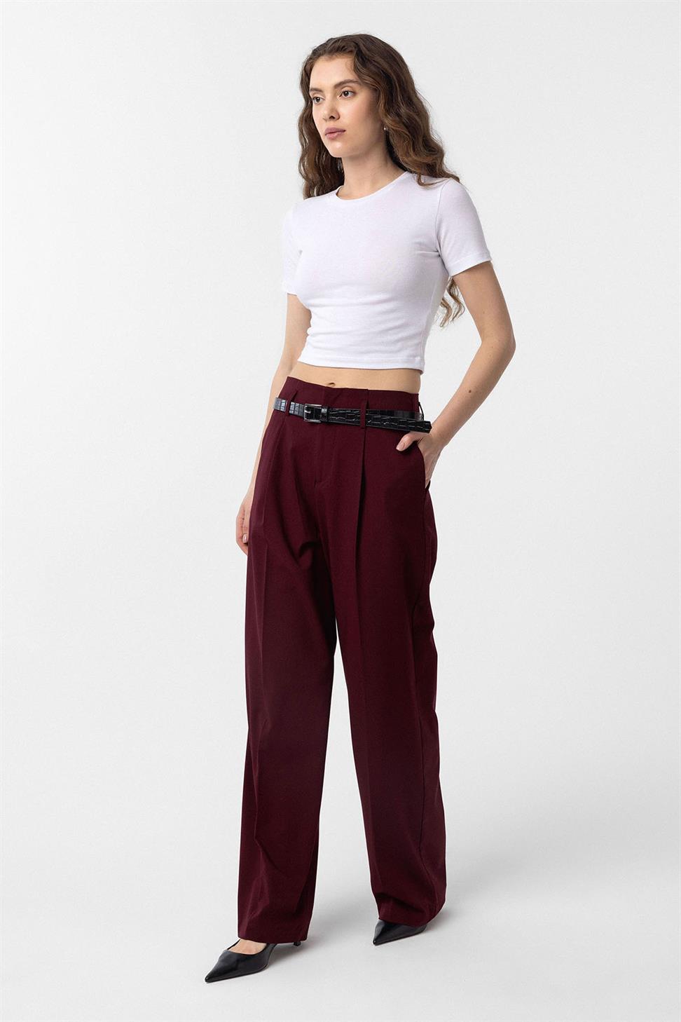 Antioch Beyaz Crop Kadın T-Shirt