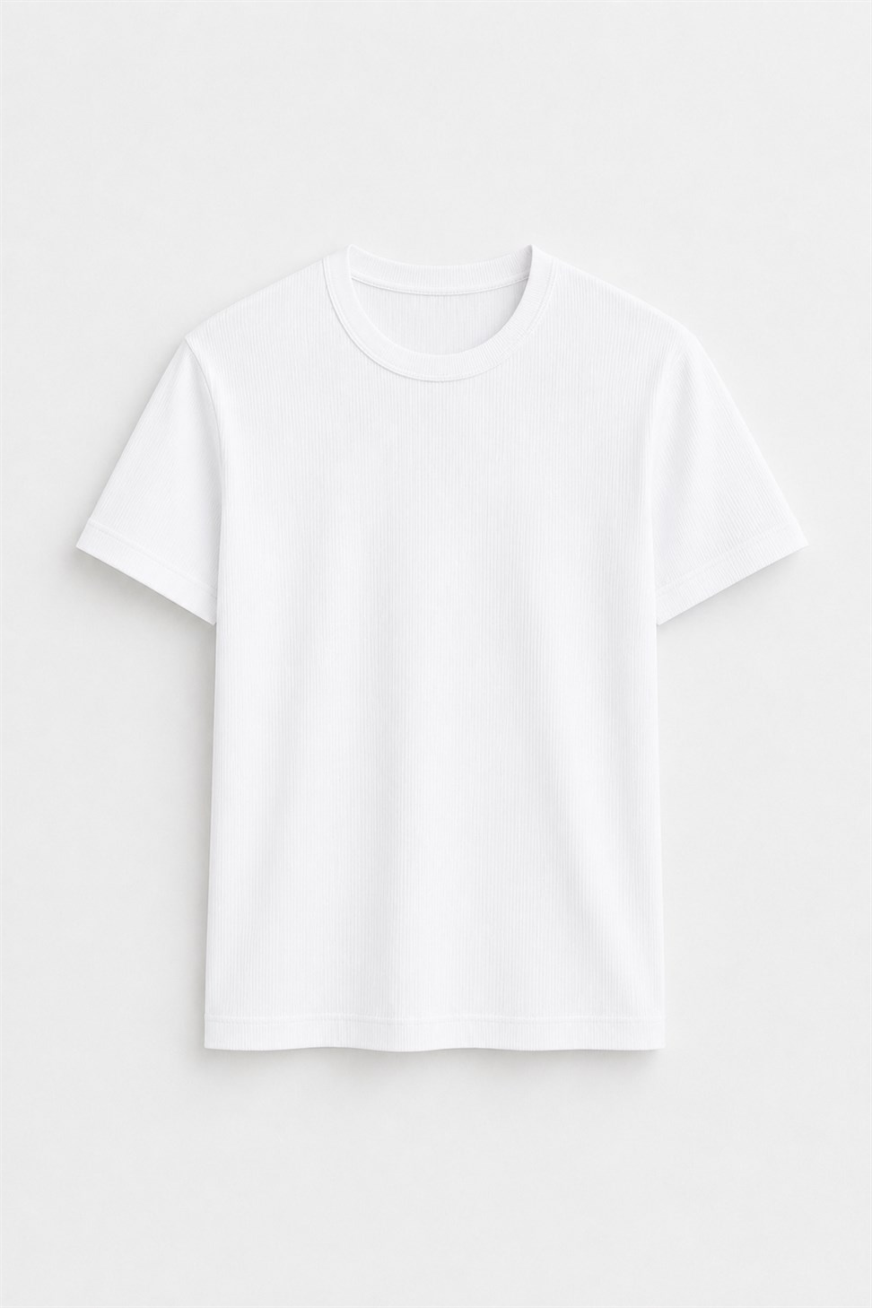Antioch Beyaz Dokulu Erkek T-Shirt