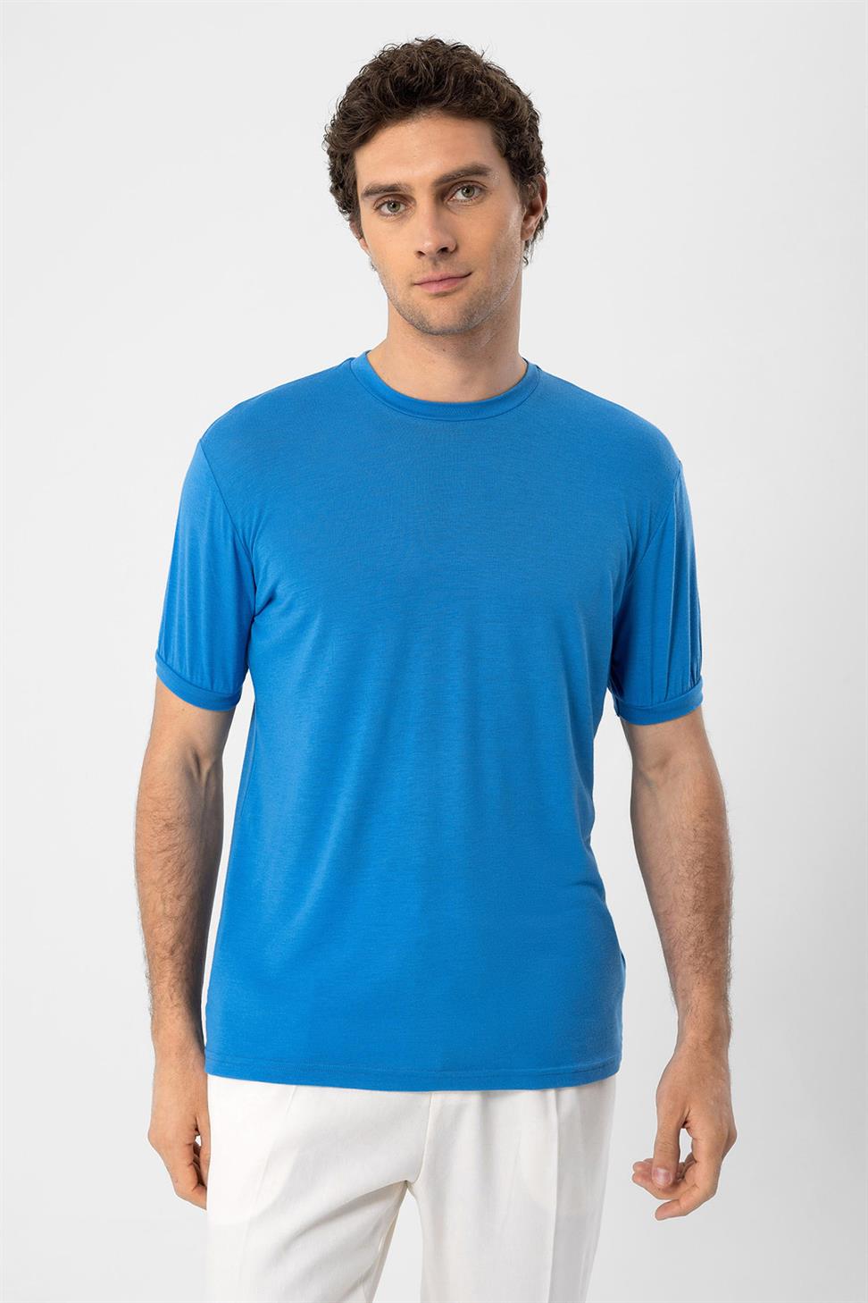 طاقم الرقبة تي شيرت للرجال