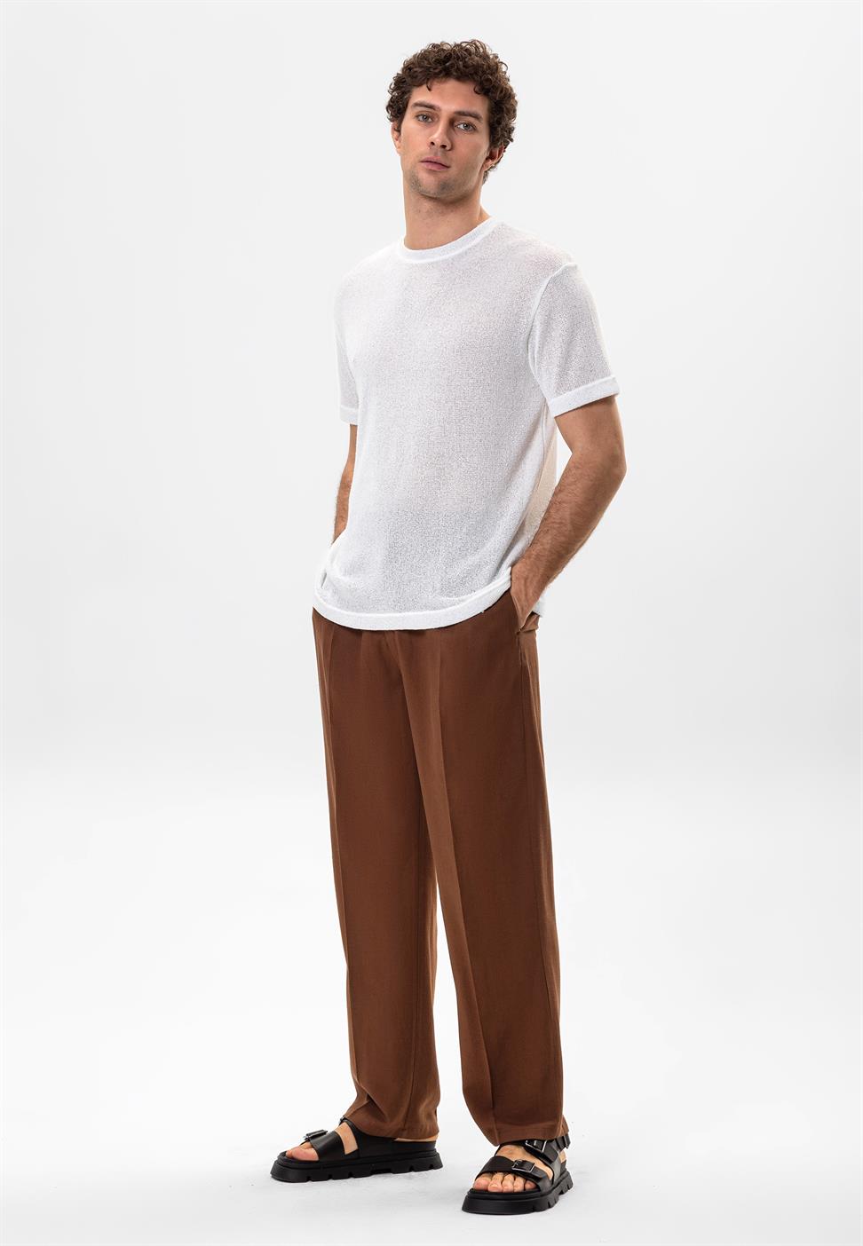 طاقم الرقبة تي شيرت للرجال