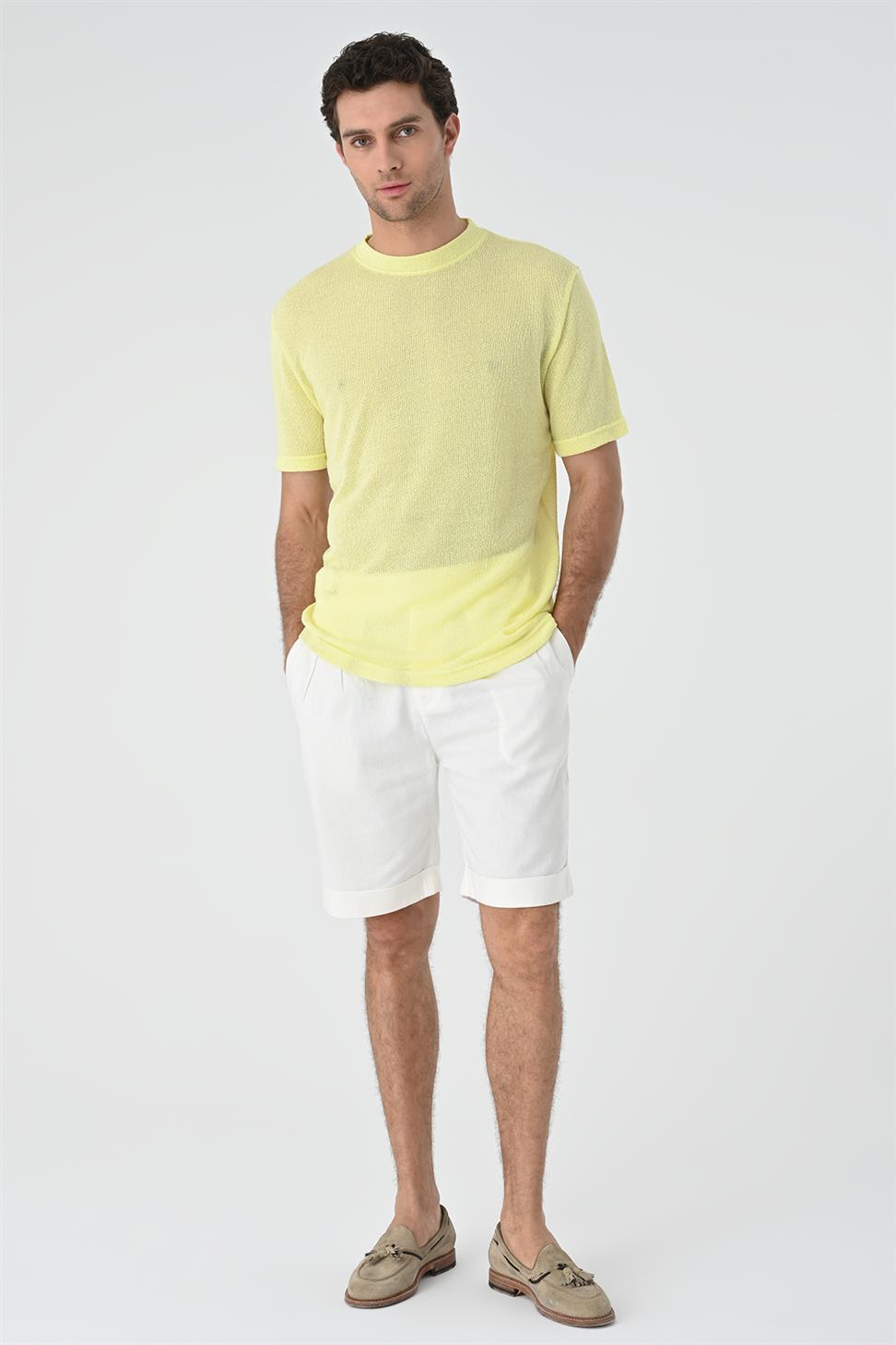 طاقم الرقبة تي شيرت للرجال