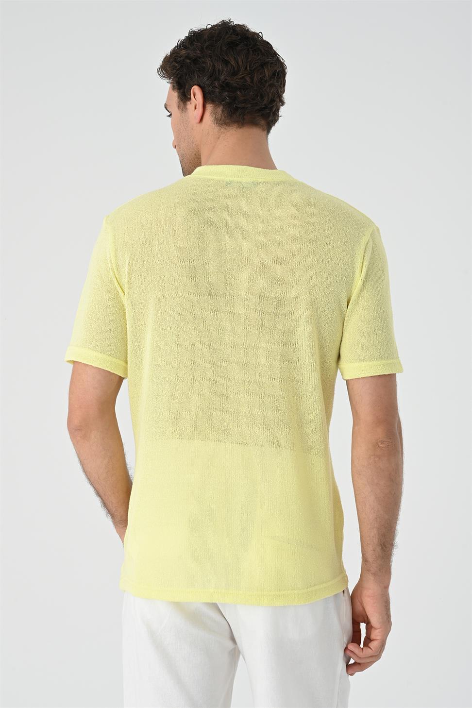 طاقم الرقبة تي شيرت للرجال