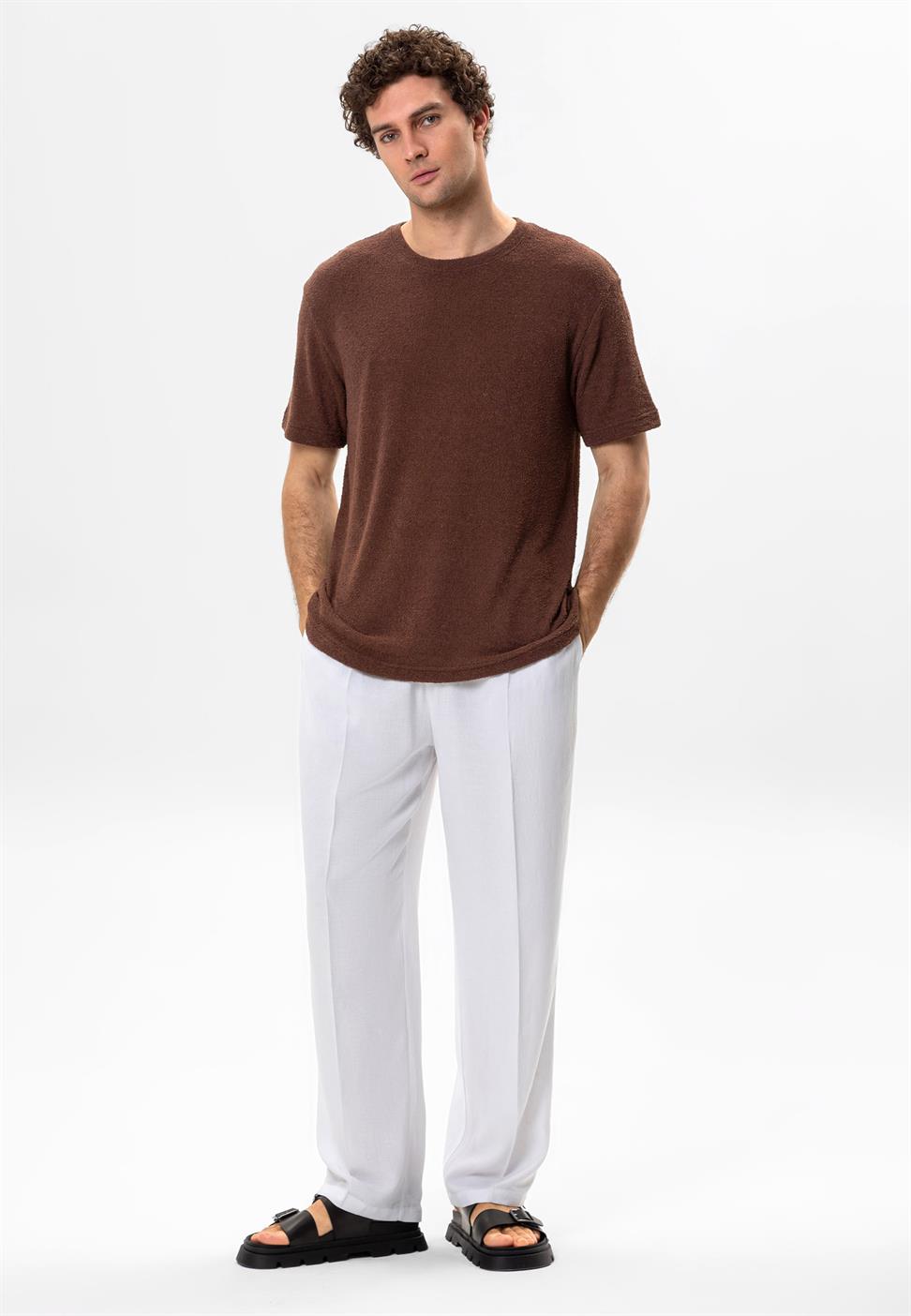 طاقم الرقبة تي شيرت للرجال