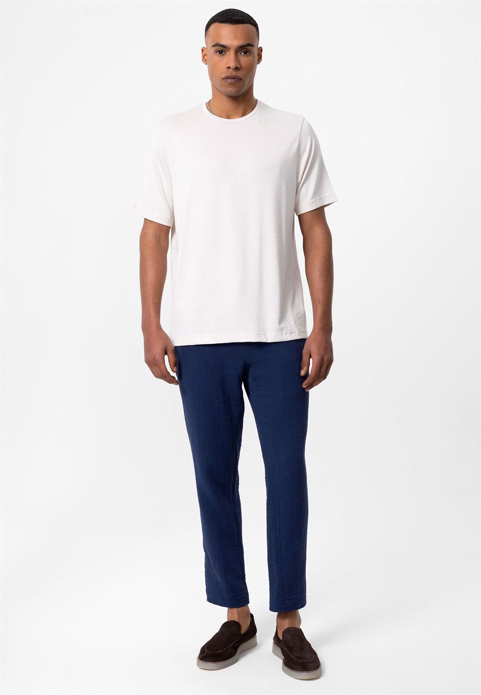 طاقم الرقبة العادية تناسب الرجال تي شيرت