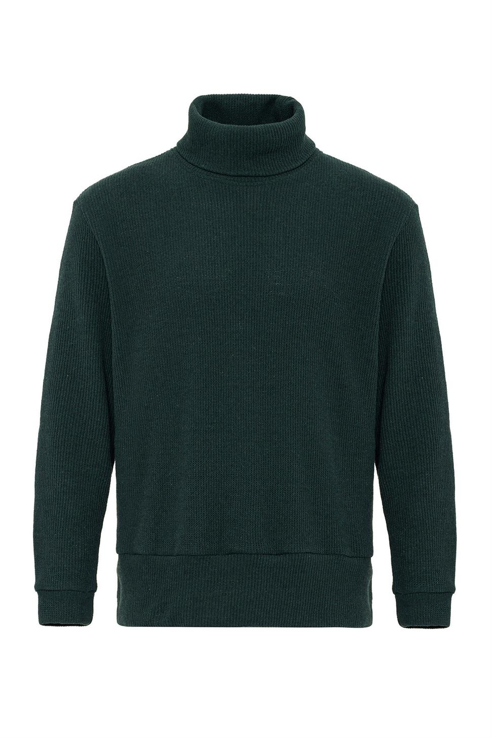 سترة الياقة المدورة للرجال