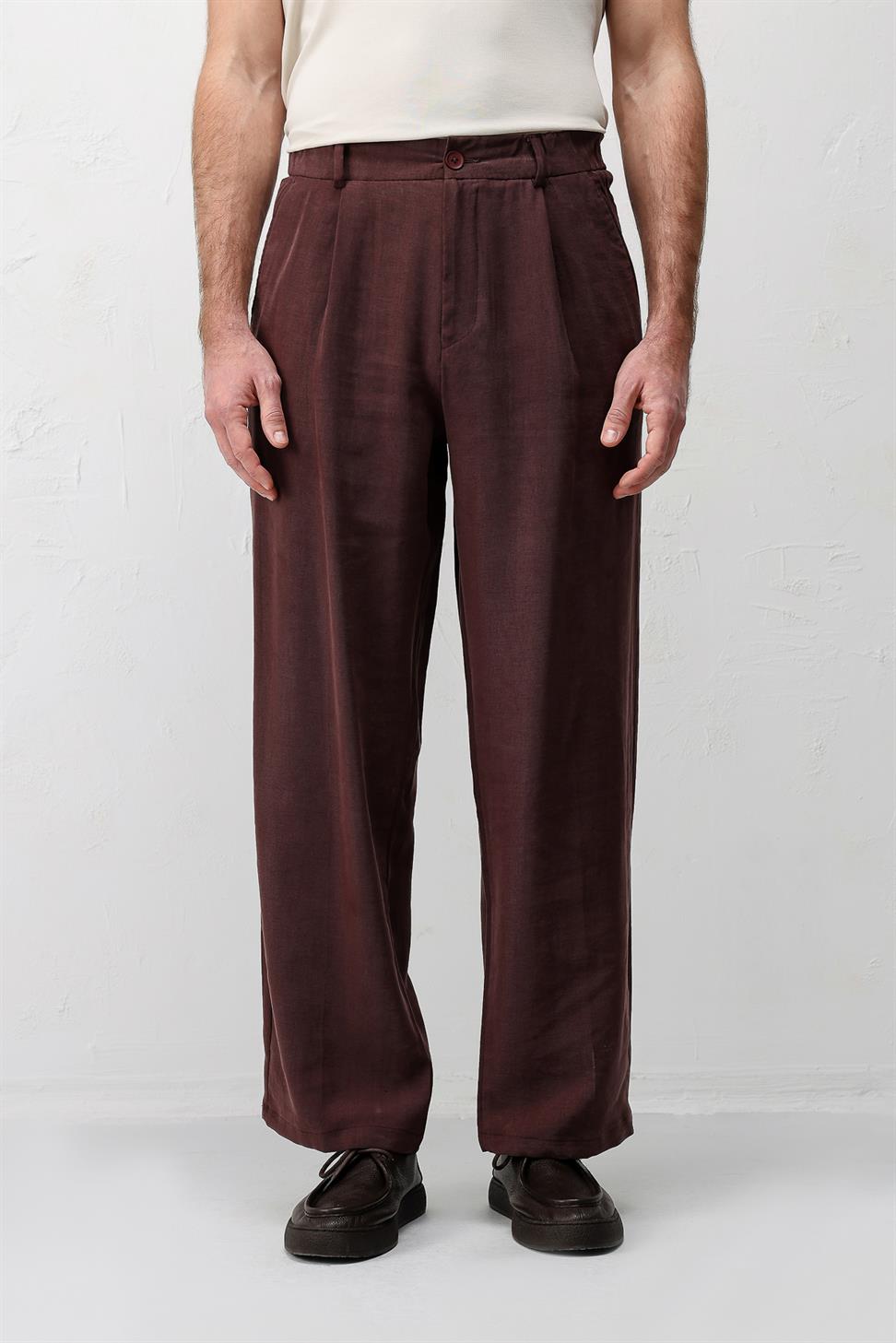 بنطلون رجالي من مزيج ليوسيل