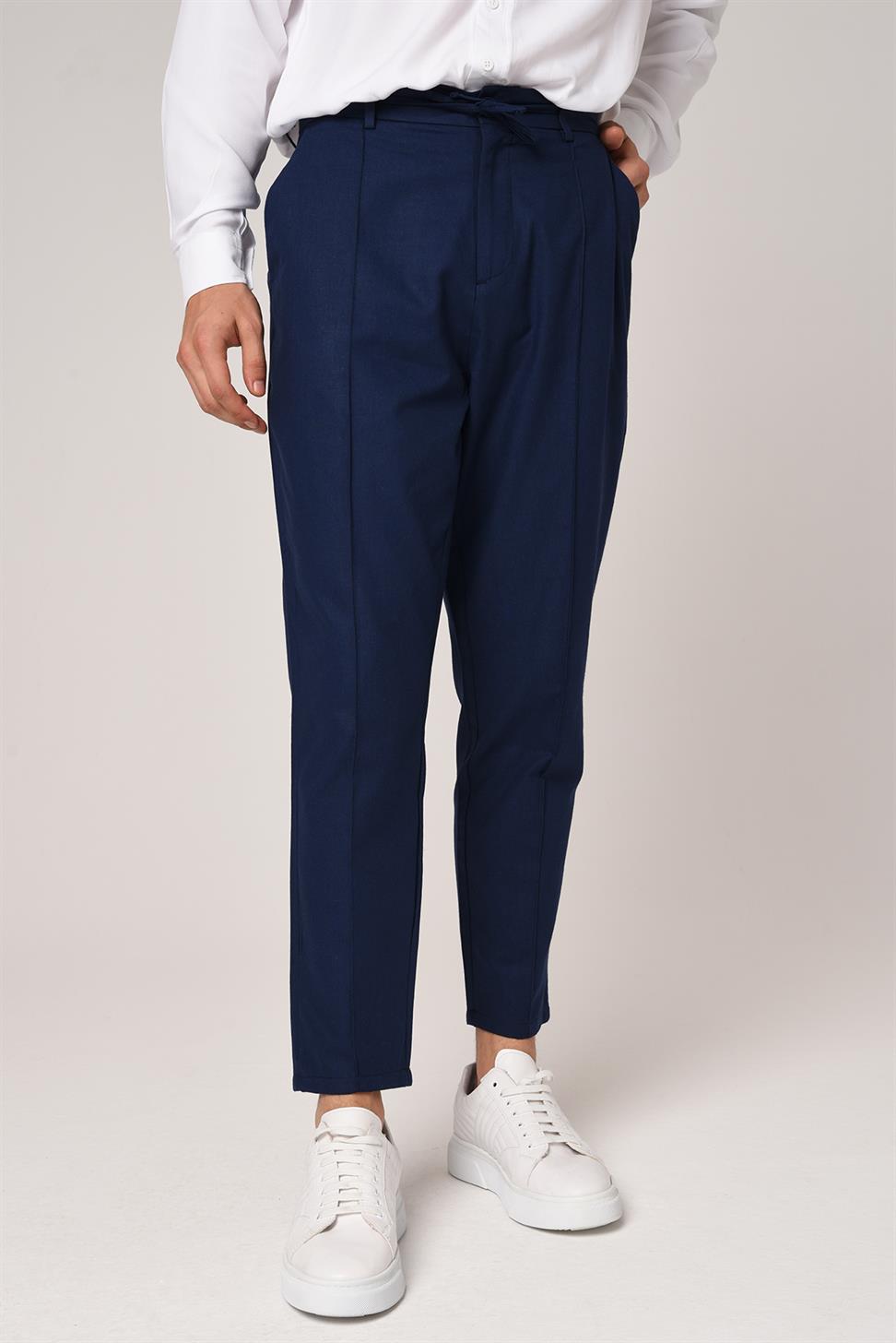 بنطال كتان صديقها