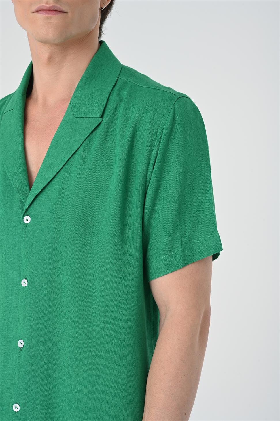 سترة طوق قميص الرجال