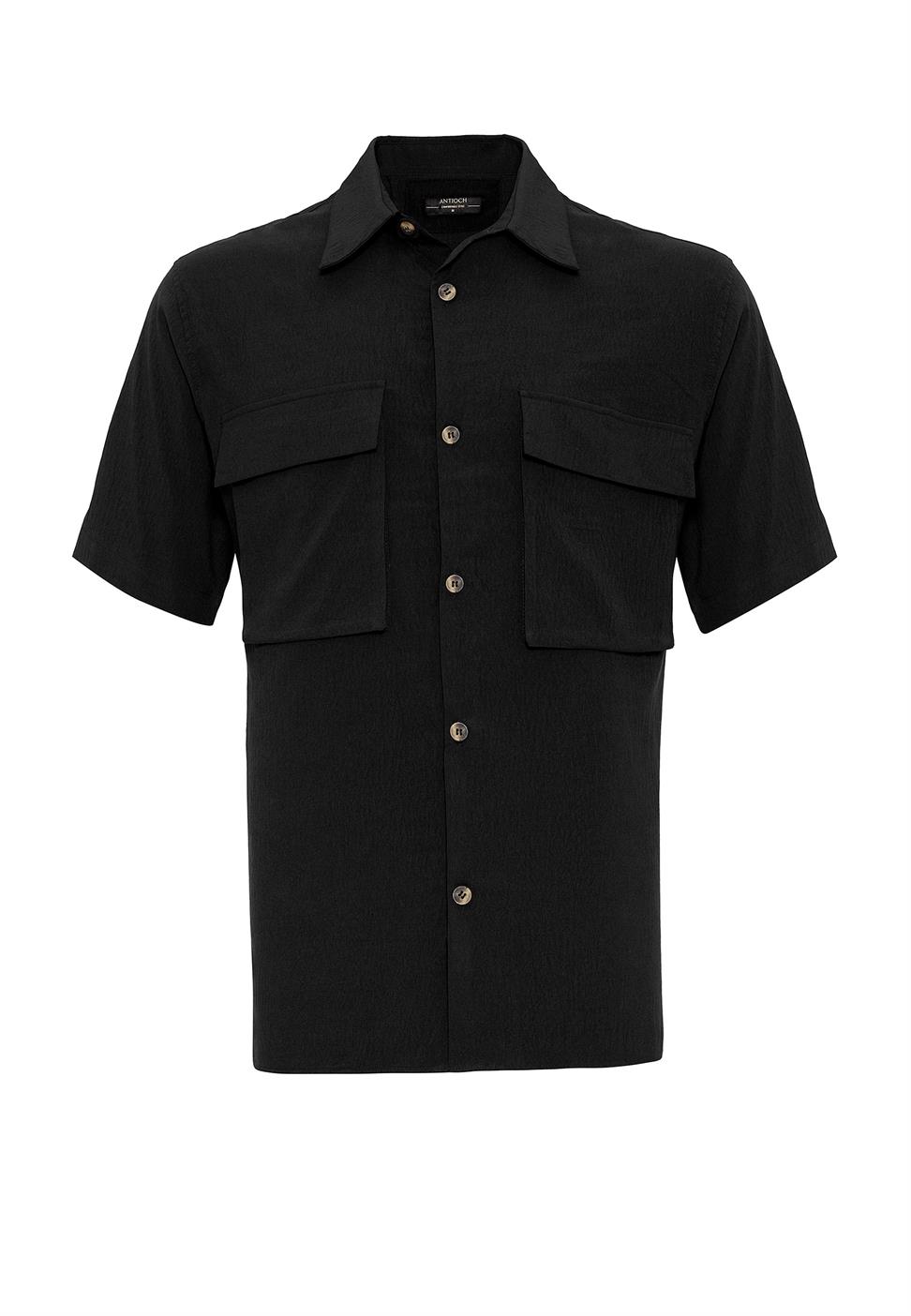 قميص رجالي بجيب مزدوج