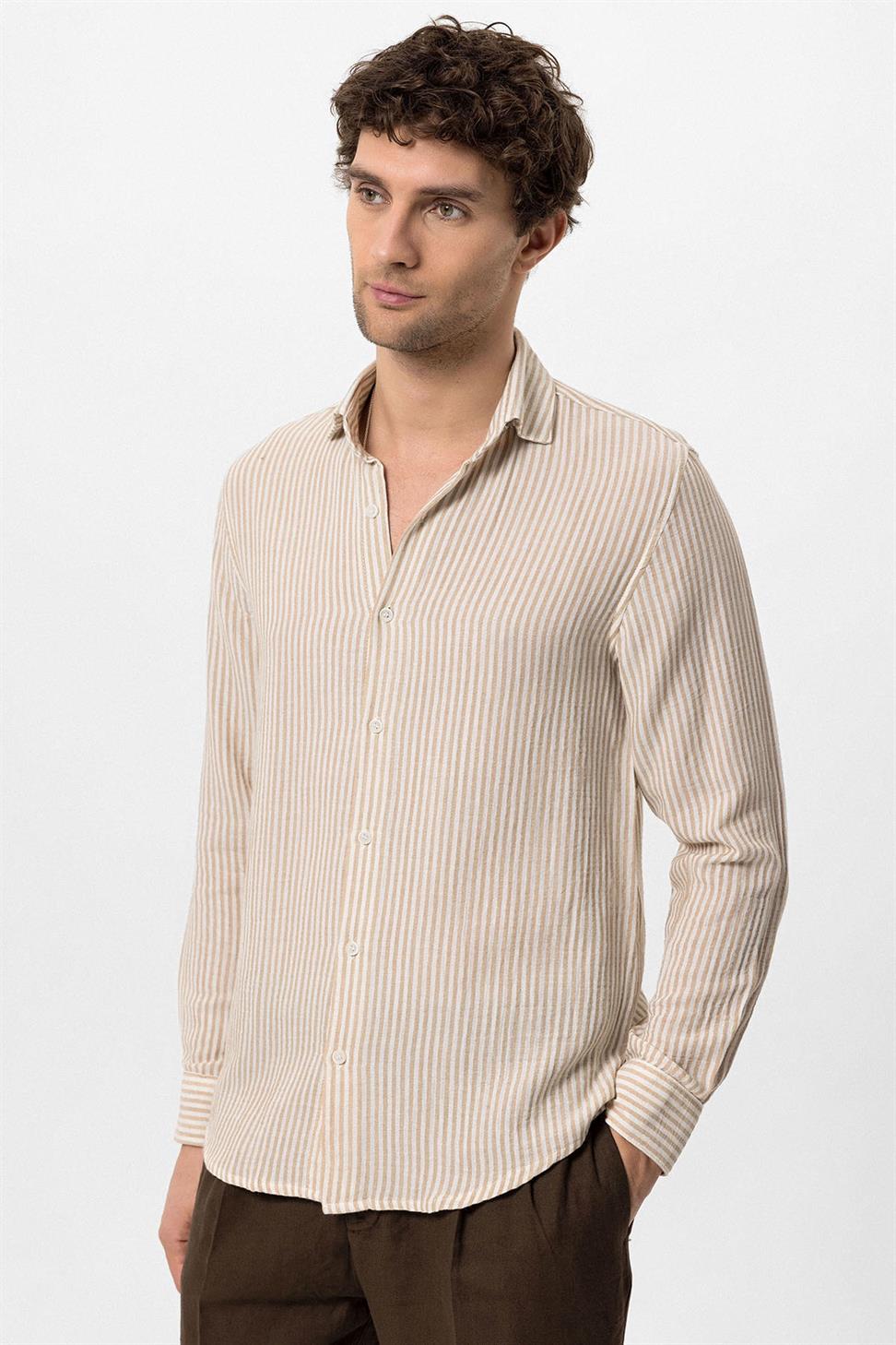 قميص رجالي مخطط