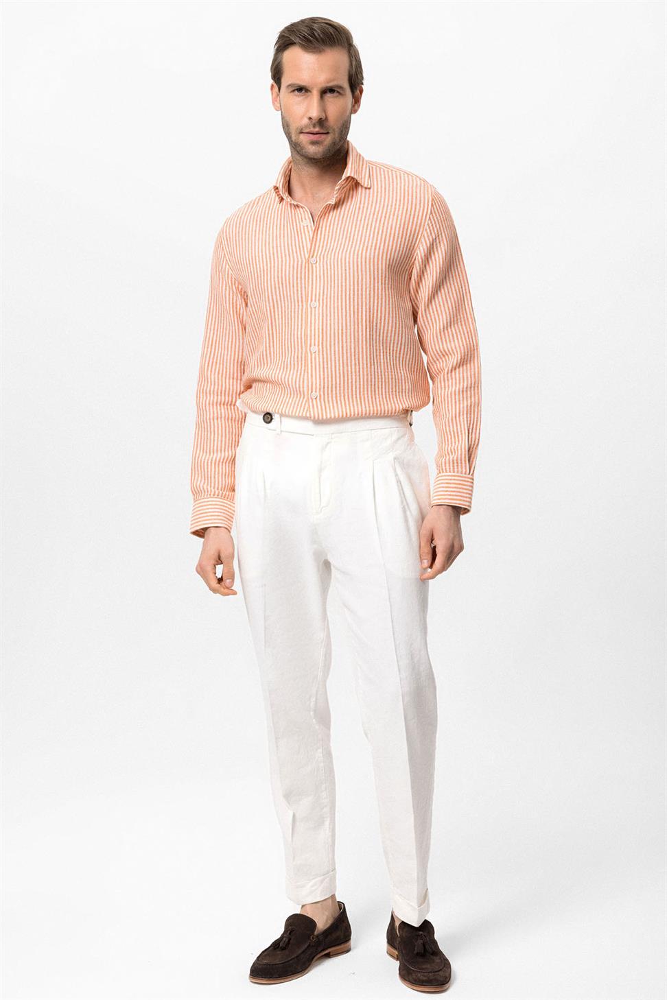 قميص رجالي مخطط