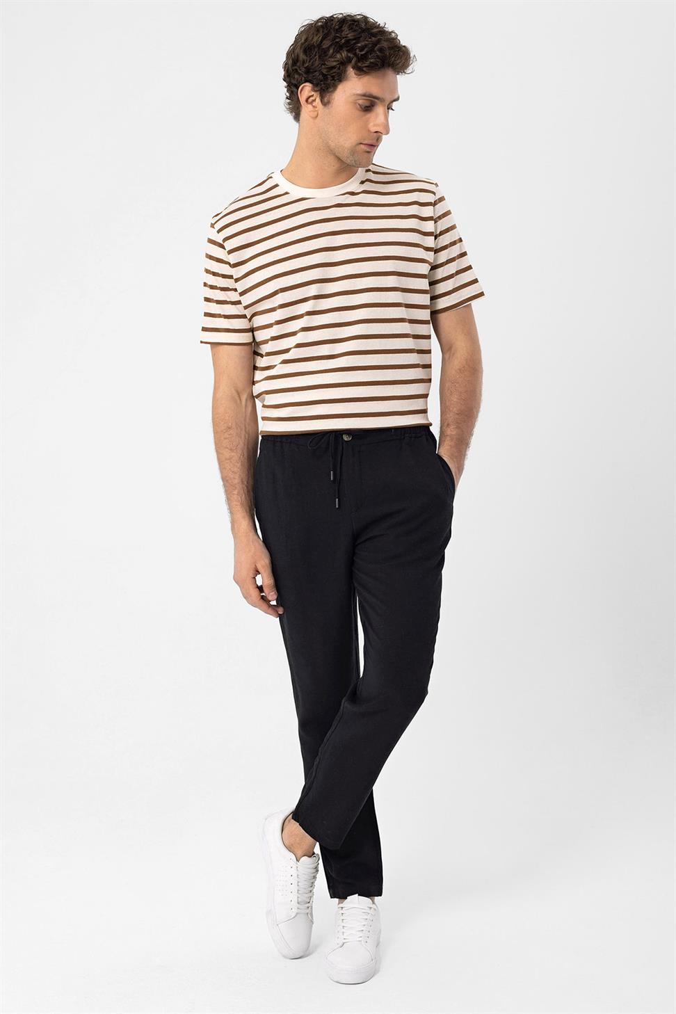 تي شيرت مخطط للرجال