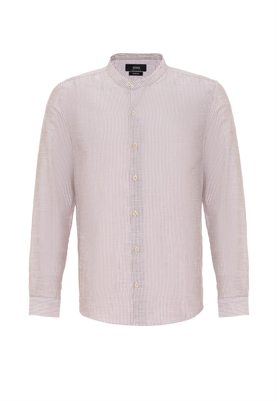 قميص رجالي قطن مخطط