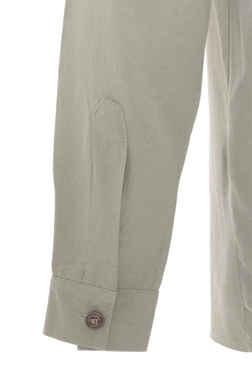 زر مفصل الوقوف طوق القميص الرجالي