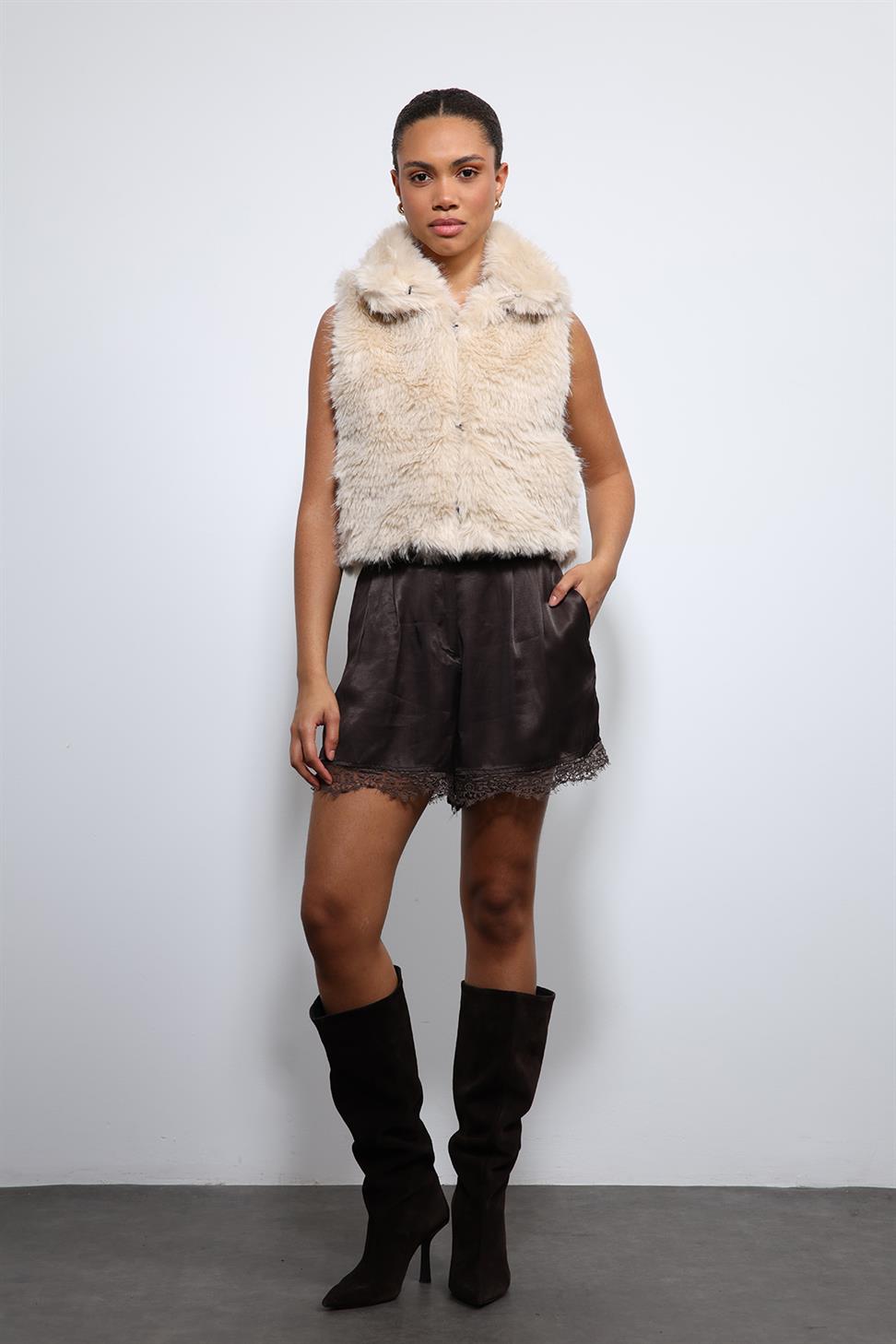 Faux Fur Vest