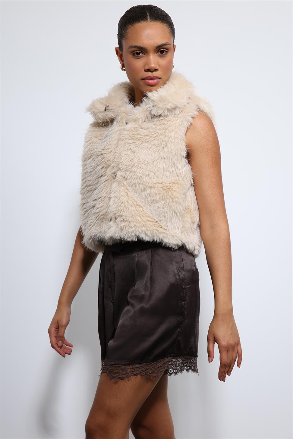 Faux Fur Vest