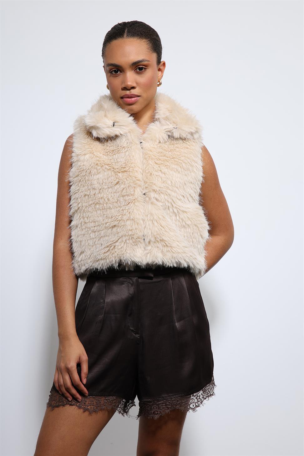 Faux Fur Vest
