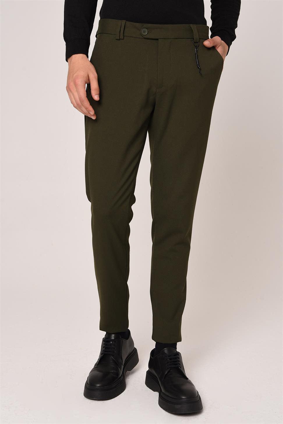 بنطال إكسسوار بقصة ضيقة للرجال