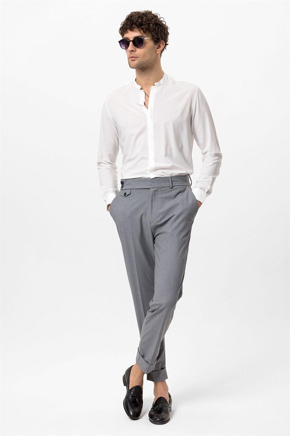 قميص رجالي بأكمام طويلة