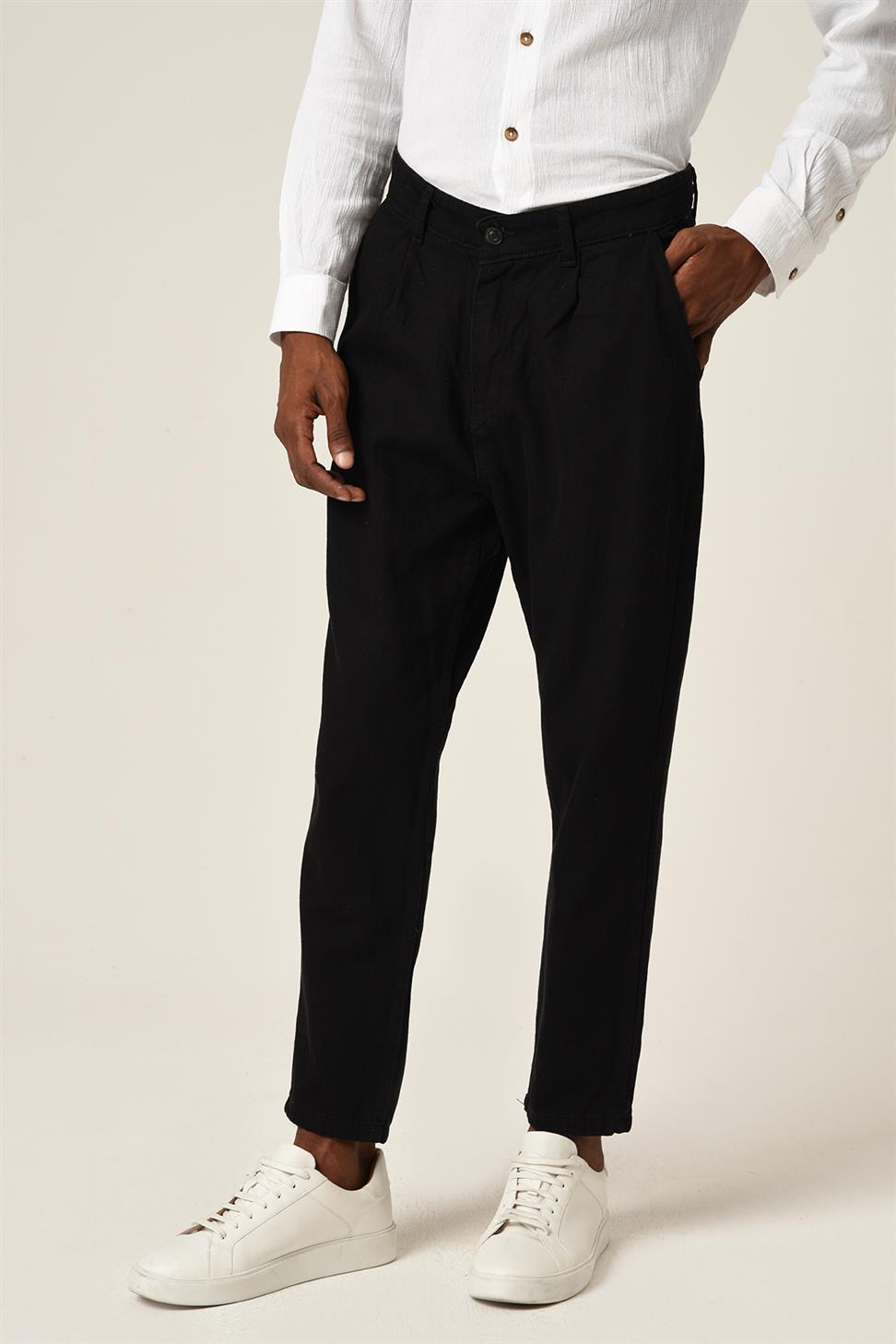 Mens High Waist Jeans