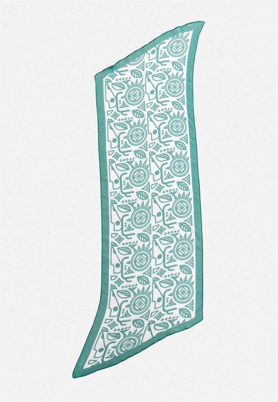 وشاح منقوش العرقية