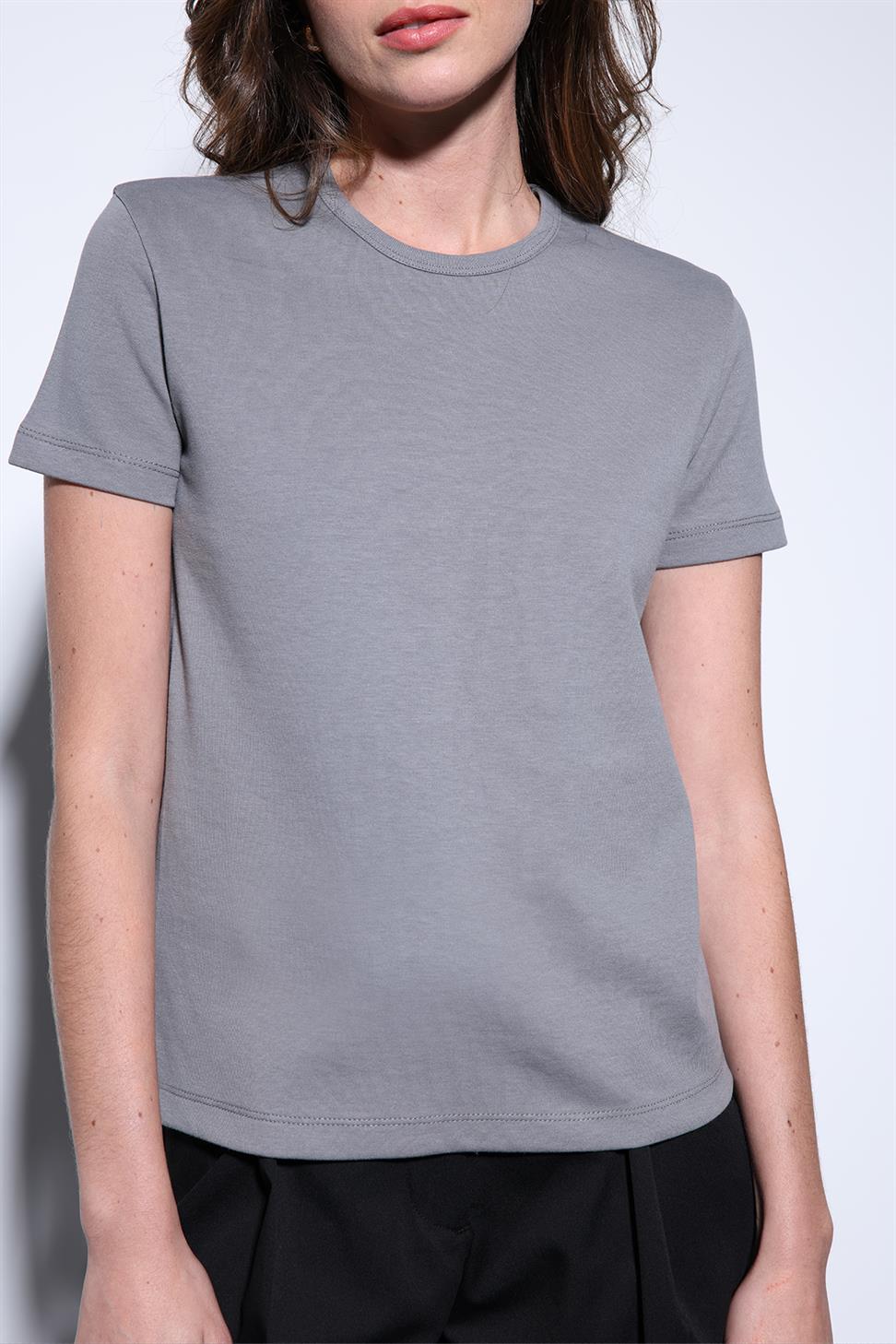 Antioch Füme Basic Kadın T-Shirt
