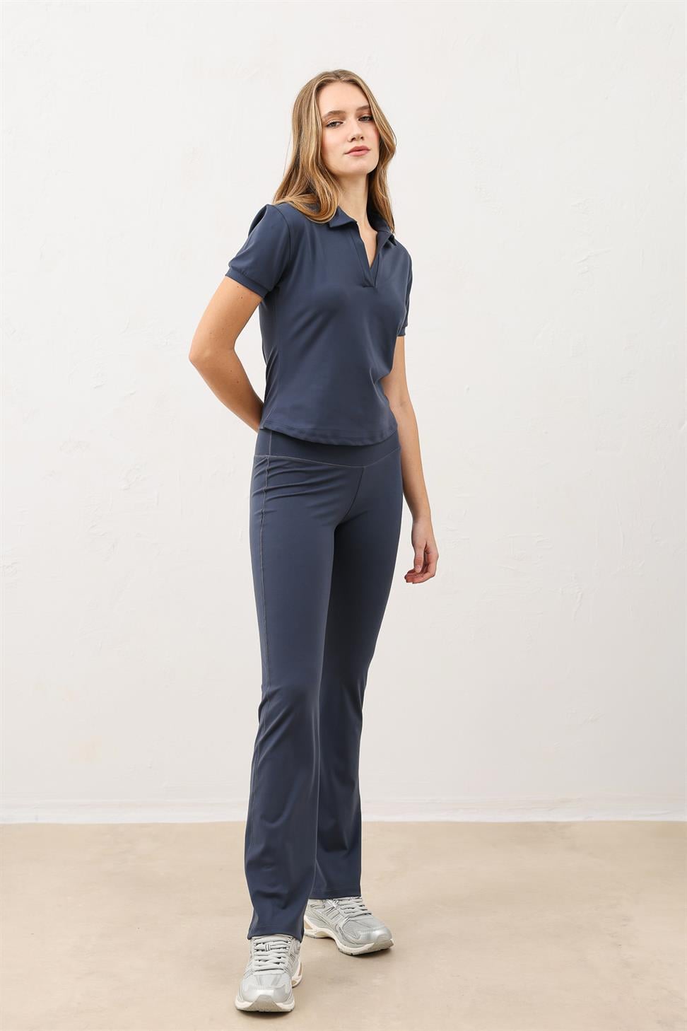 High Waist Spanish Leg Womens Leggings