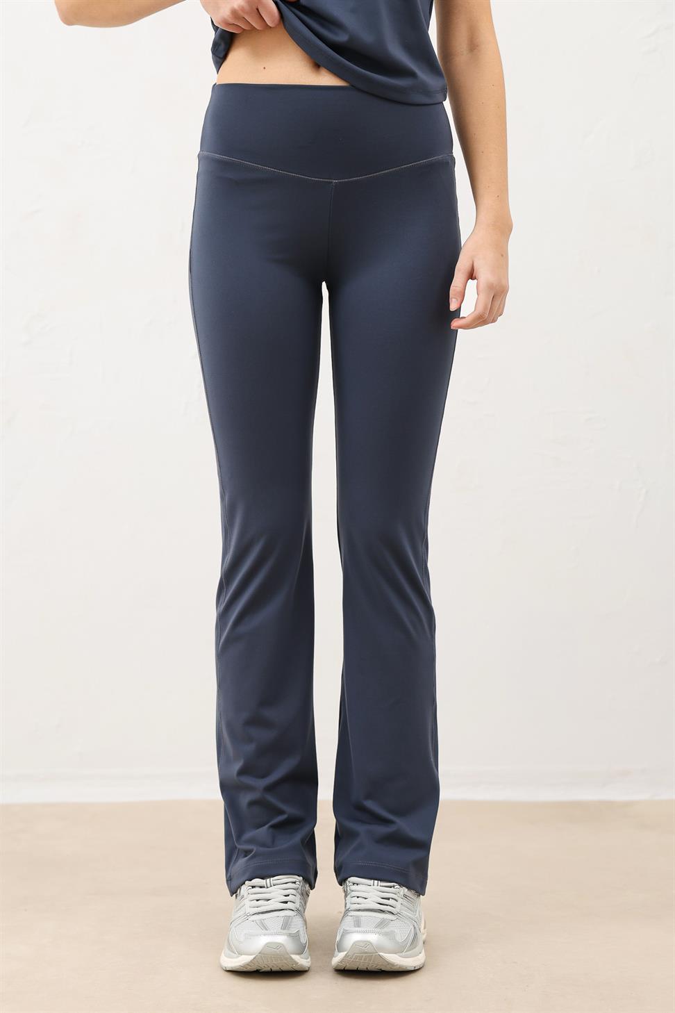 High Waist Spanish Leg Womens Leggings