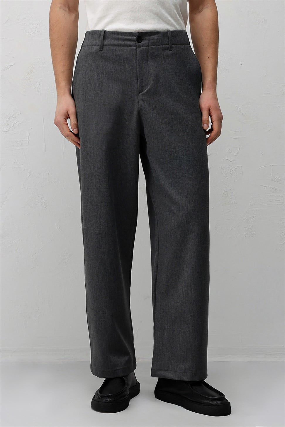 Antioch Gri Relaxed Fit Erkek Pantolon