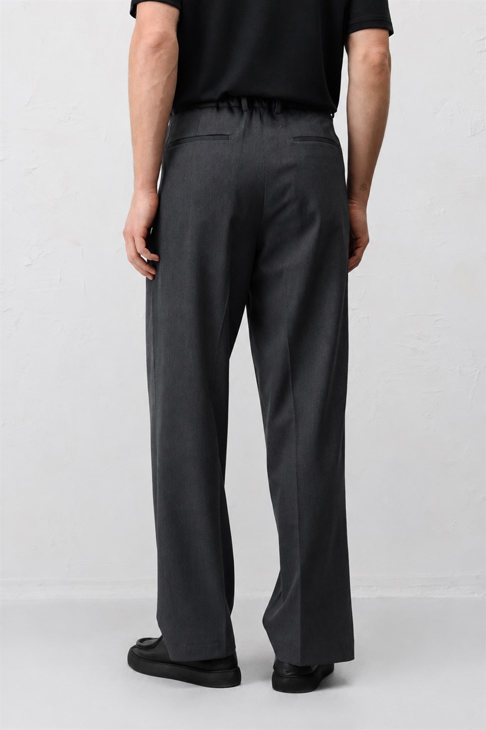 Antioch Gri Relaxed Fit Erkek Pantolon