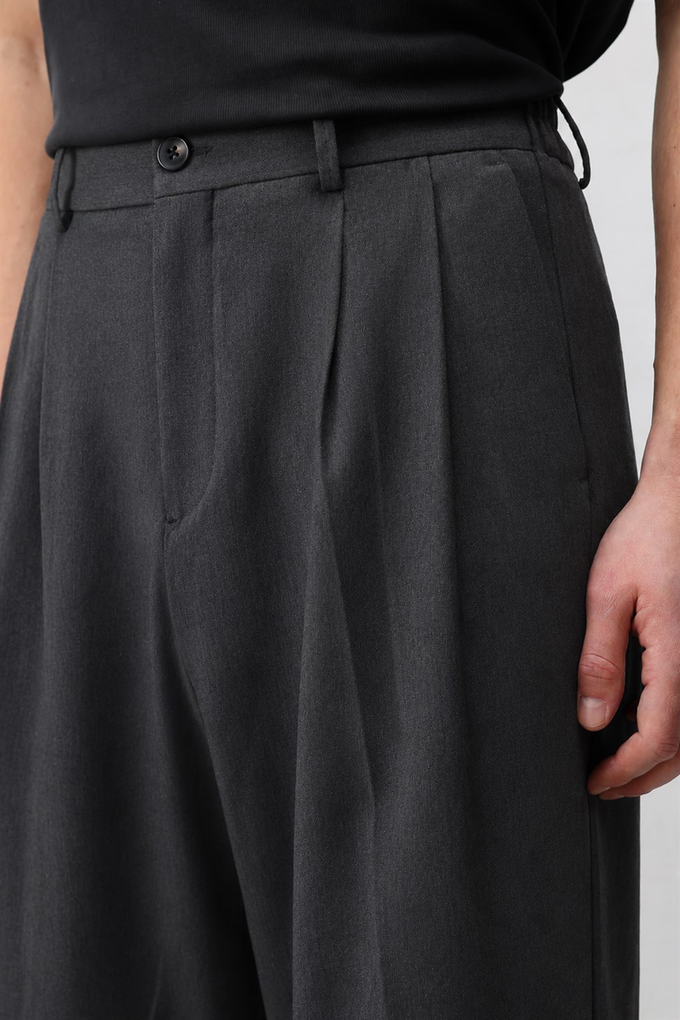 Antioch Gri Relaxed Fit Erkek Pantolon