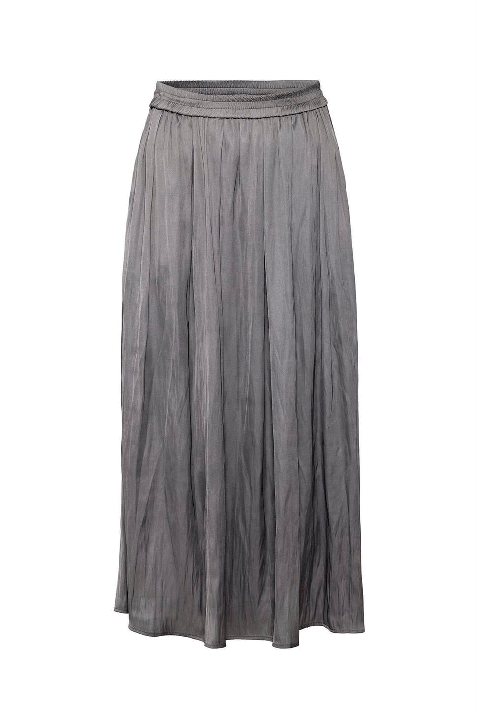 Long Pleated Skirt for Women