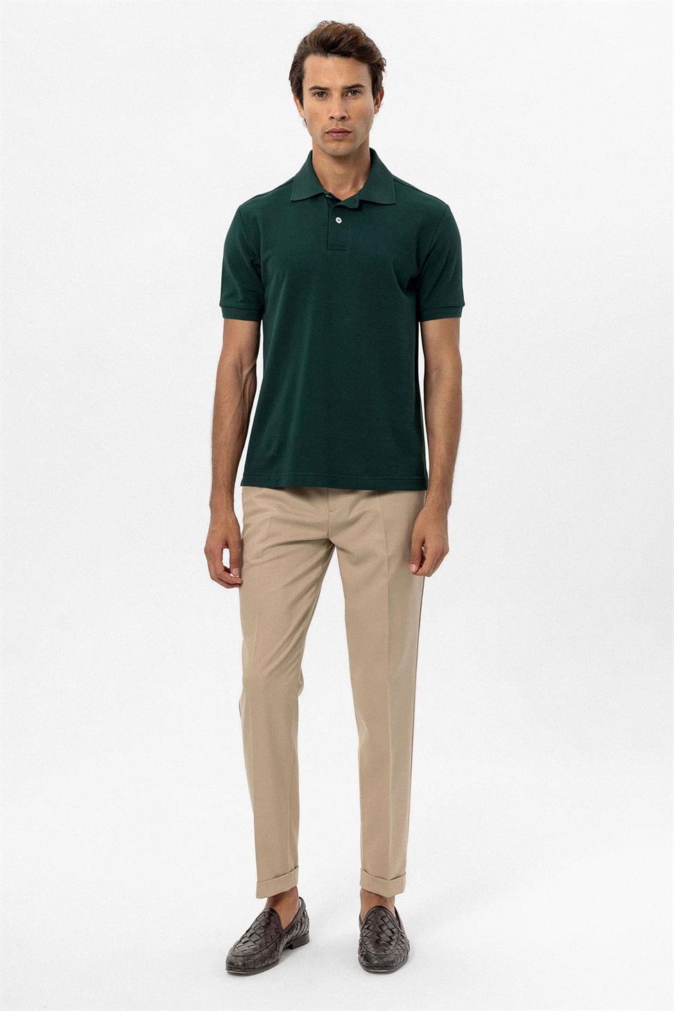 تي شيرت بياقة بولو للرجال