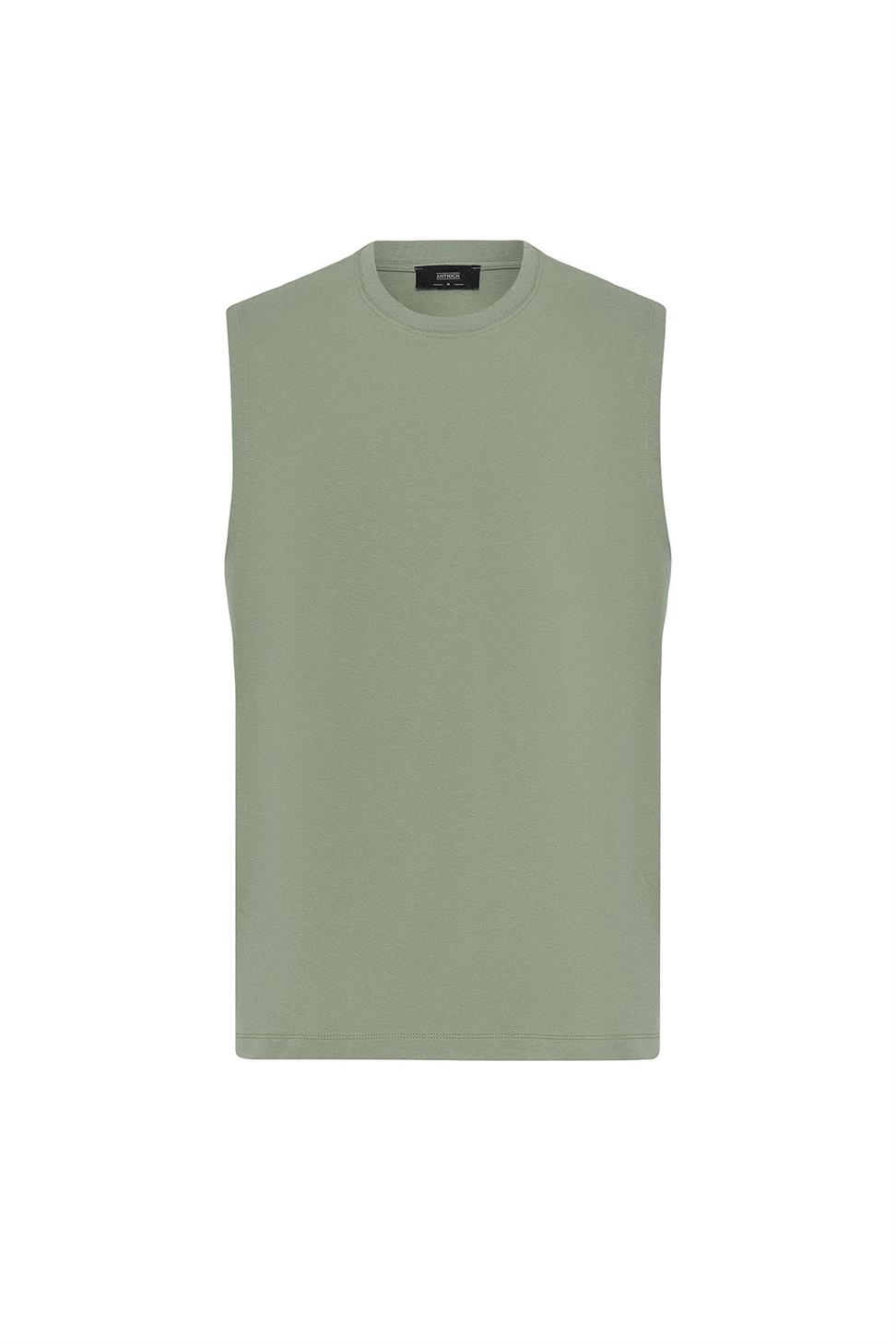 Antioch Haki Relaxed Fit Erkek Kolsuz T-Shirt