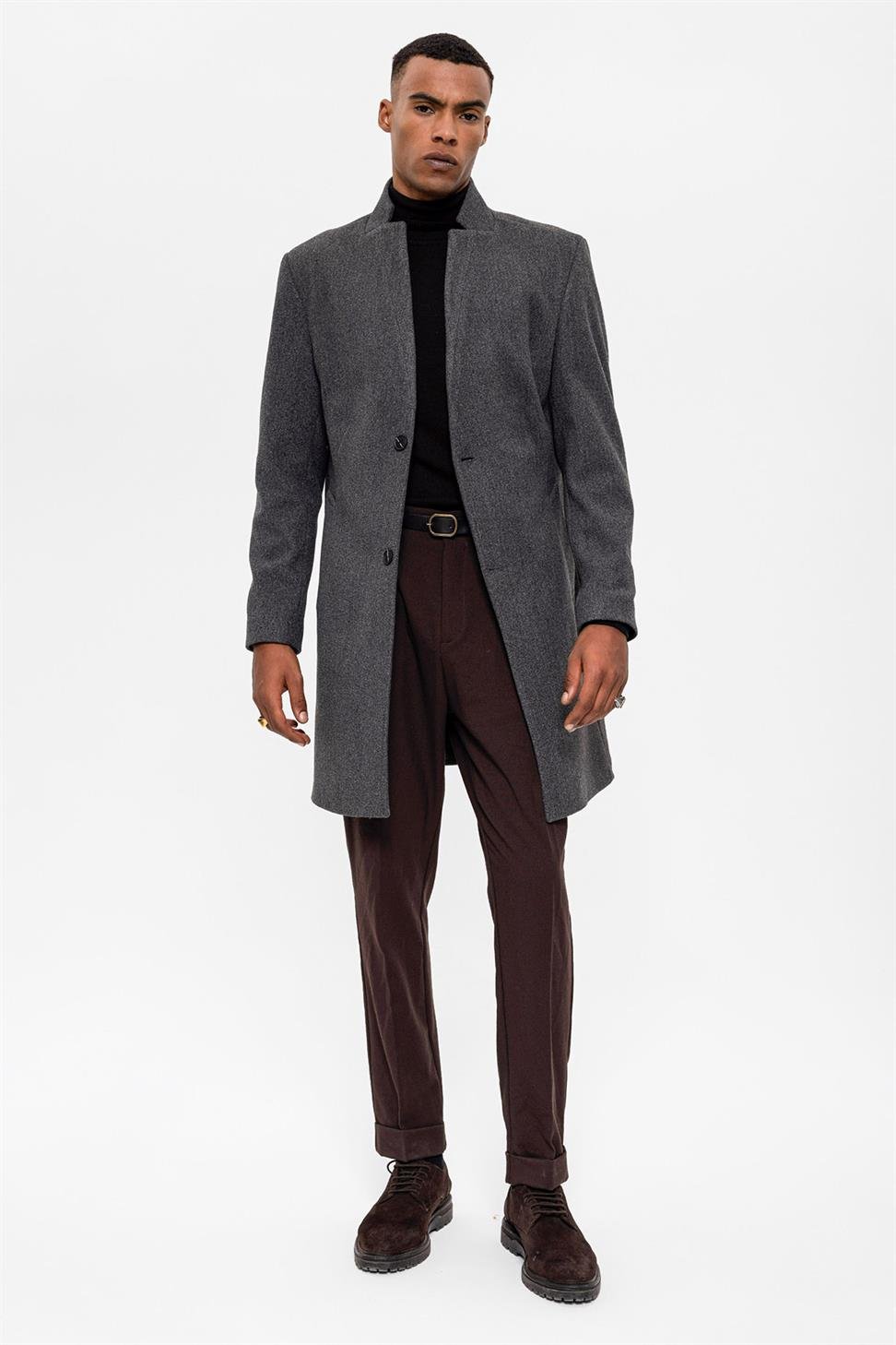 معطف القاضي طوق الرجال