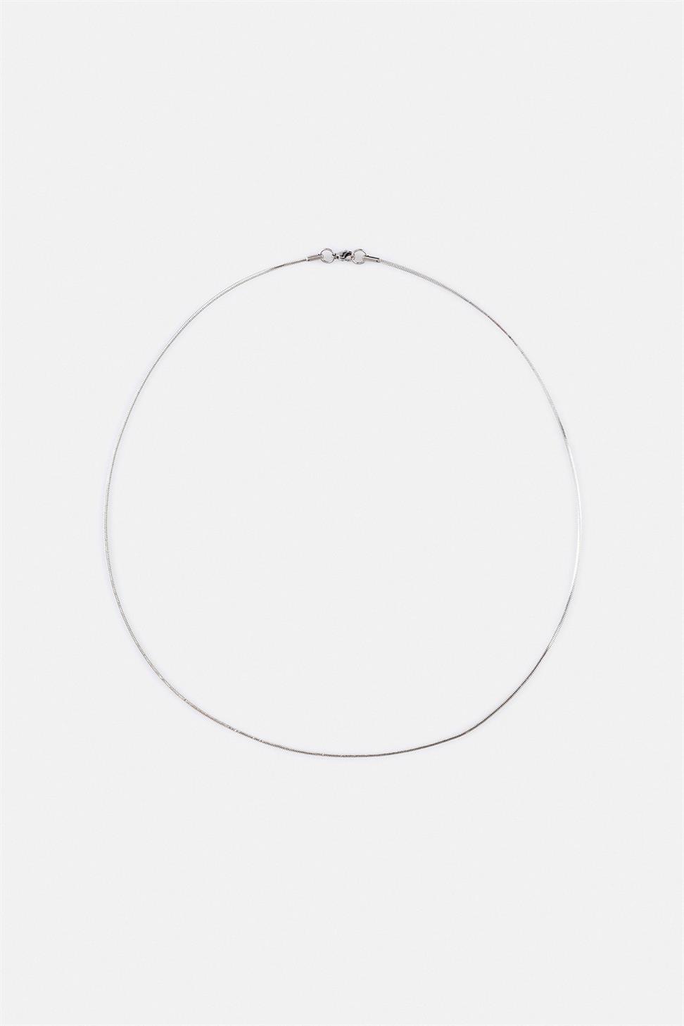 غرامة المنسوجة قلادة معدنية