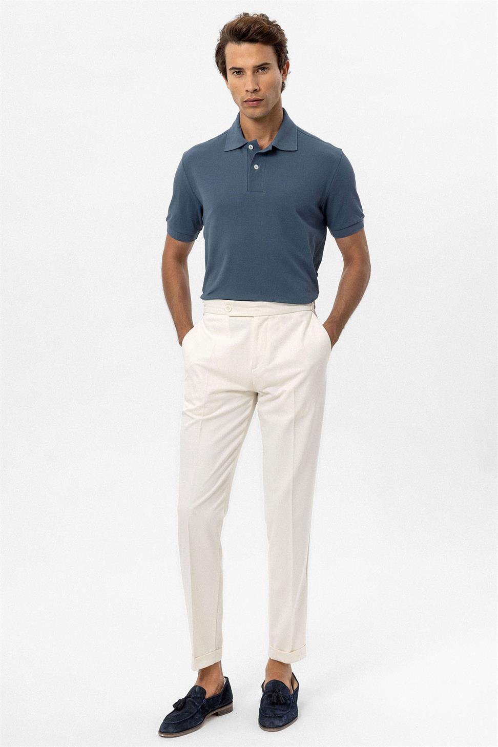 تي شيرت بياقة بولو للرجال