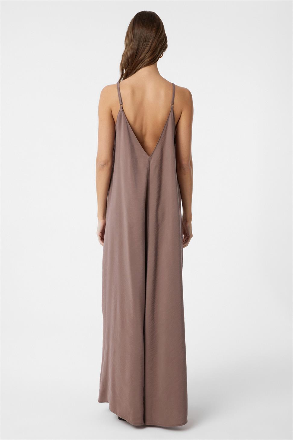 Modal Long Womens Dress with Straps