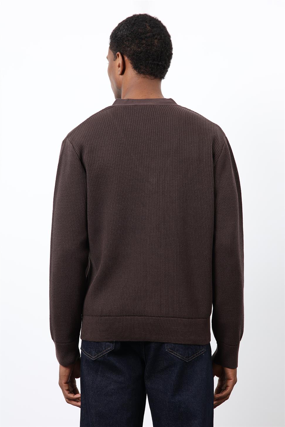 Antioch Kahve Basic Erkek Hırka