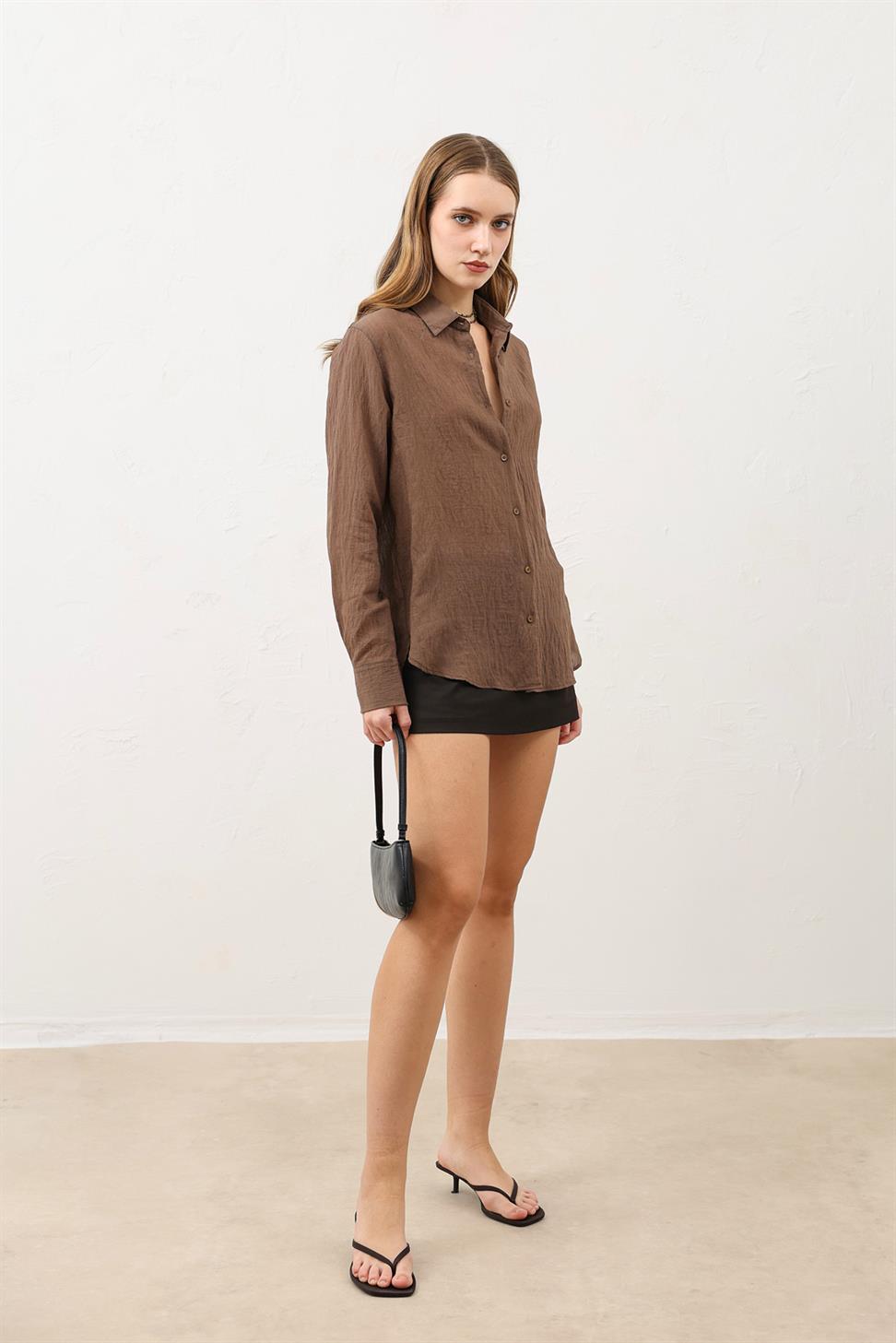 Textured Womens Shirt