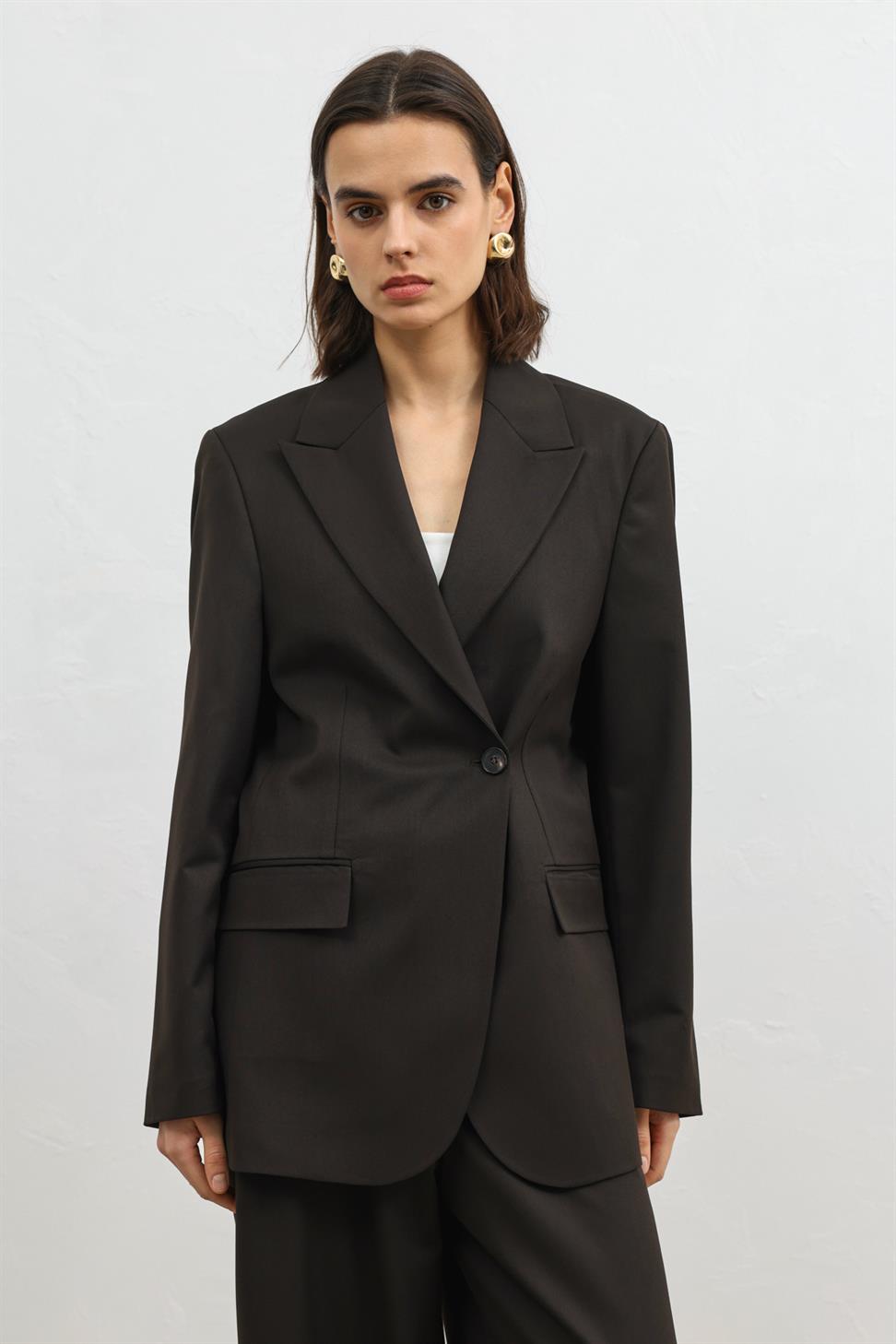 Womens Cross-Over Blazer