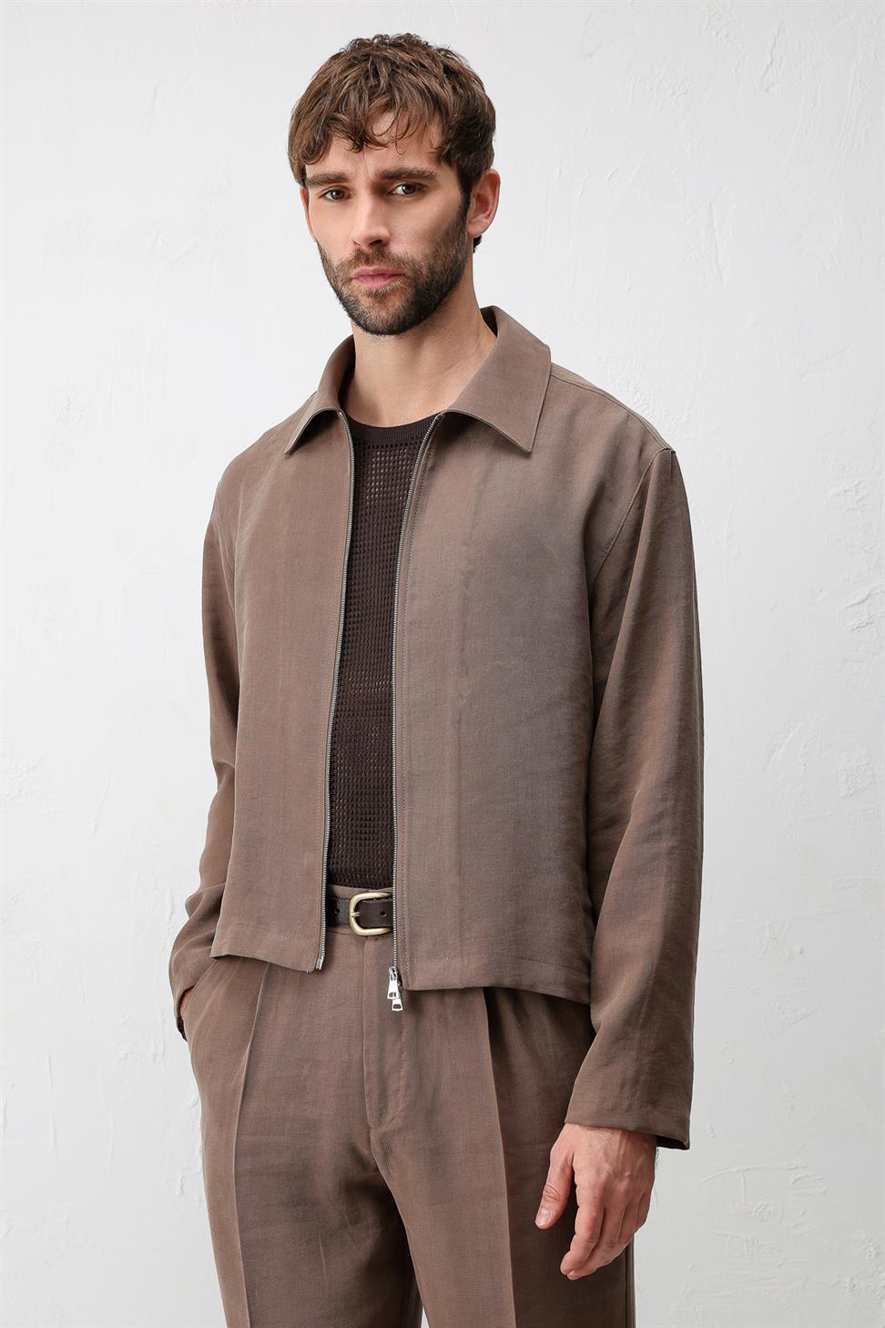 Lyocell Blend Summer Jacket