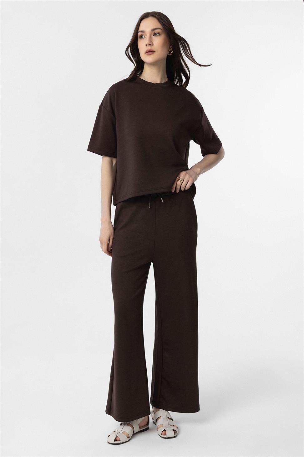 Antioch Kahve Modal Kadın Eşofman Takım