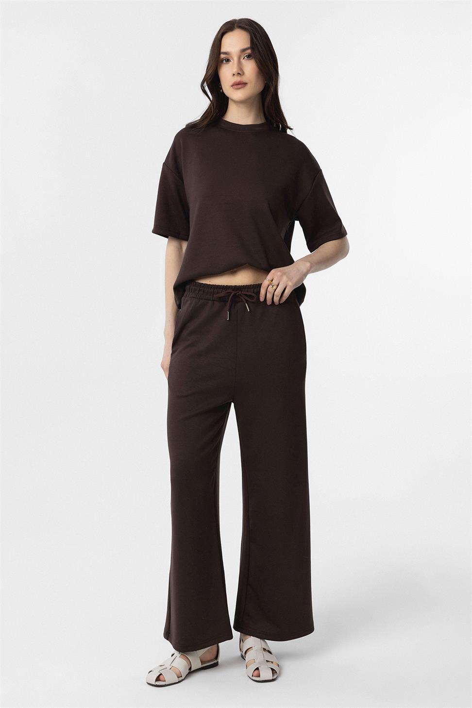 Antioch Kahve Modal Kadın Eşofman Takım